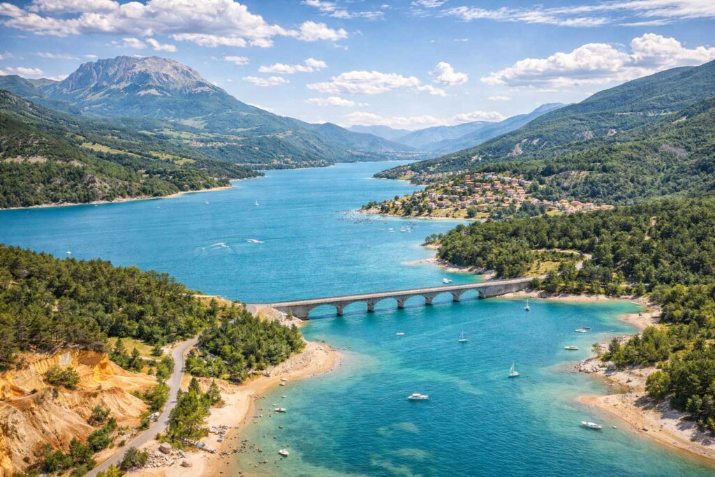 Serre-Ponçon Lake