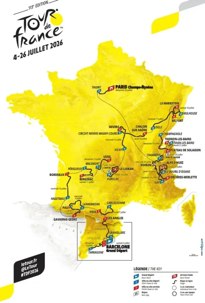 Tour de France 2026 Alpes Sud